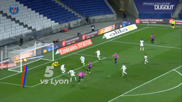 Mbappé's best five Ligue 1 goals this season 20-21